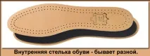 Внутрішня устілка внутрішня