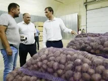У Тимашівському районі Краснодарського краю відкрили овочесховище потужністю 6 тис. районі