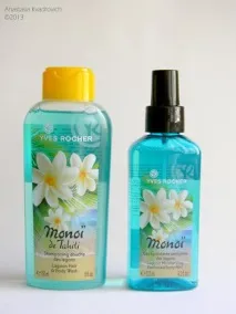 Yves Rocher Monoi de Tahiti Lagoon Hair - Body Wash and Moisturizing Perfumed Body Mist відгуки rocher