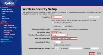 ZyXEL P-330W EE Address Subnet Mask