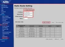 ZyXEL P-330W EE Address Subnet