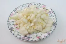 Курячі шлуночки тушковані з вершками. шлуночки