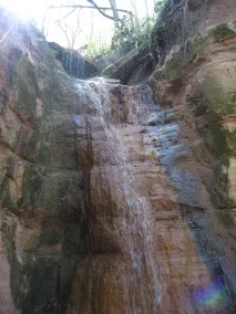 Безіменний водоспад у Сабліно - НАШІ ПОХОДИ водоспад