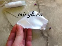 Великий бант для волосся (майстер-клас) квітку