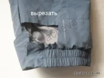 Блог - Про шиття - Втачна латка втачна