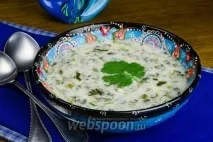 Літній суп Довга рецепт з фото на рецепт
