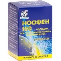 Лікарський препарат АТ ОЛАЙНФАРМ Ноофен 100 Порошок для приготування розчину для прийому внутрішньо лікарський