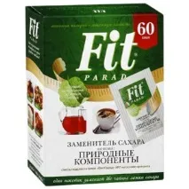 Дієтичний цукрозамінник Fit Parad №7 на основі еритритолу з екстрактами шипшини та стевії - основі