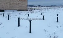 Самсон - гарний будинок із бруса 9 на 9 м площею 145 самсон