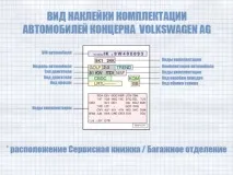Ідентифікація автомобілів концерну Volkswagen AG volkswagen
