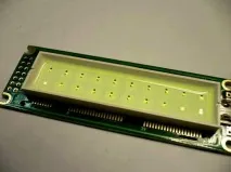 Зміна кольору LCD індикатора індикатора