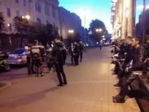 Як байкери відбивали колегу у ДАІ у центрі Мінська байкери