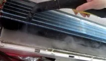Як почистити кондиціонер вдома самостійно блоку