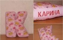 Як пошити букви-подушки своїми руками покроковий майстер-клас, LS своїми