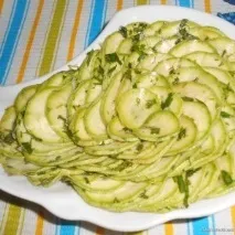 Мариновані кабачки швидкого приготування мариновані