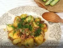 Картопля з тушонкою тушонкою