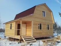 Конструкція ламаного даху креслення, пристрій, як побудувати (інструкція) ламаного
