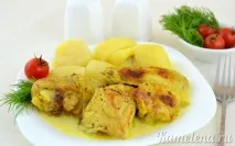 Курка в молоці на сковороді рецепт курка