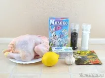 Курка в молоці на сковороді рецепт молоці