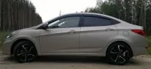 Литі диски на Хендай Соляріс - фото добірка у розмірі R15 та R16 диски