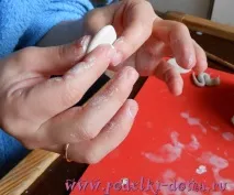 Магніт Змія із глини змія