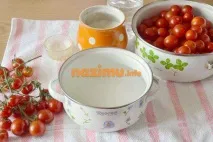 Мариновані помідори чері на зиму – рецепт з фото швидкого приготування помідори