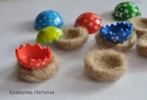 Майстер-клас сувенір до Великодня - курчата у шкаралупках курчата