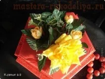 Майстер-клас Шкатулка зі шпалер майстер-клас