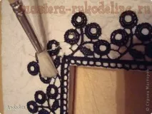 Майстер-клас з декорування Рамки зі стельових плит декорування