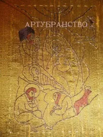 Майстер-клас з вишивання сканню - Сережки - Горошок сканню