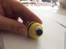 Майстер-клас з сухого валяння Бджілки на палиці бджілки