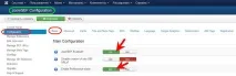 Налаштування SEF посилань на сайті Joomla 3 компонентом Artio JoomSEF, Створити сайт на Joomla 3 налаштування