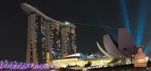 Puntea de observare Marina Bay Sands din Singapore - Stau sus, privesc departe