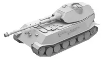 Огляд та зони пробивання танка VK (P) Ausf пробивання