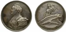 Пам’ятник Мідний Вершник у Санкт-Петербурзі мідний