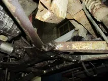Переробка осі нижнього важеля важеля