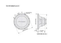 Pioneer TS-W304R розбір та ремонт ремонт
