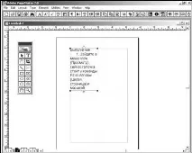 РОБОТА З ТЕКСТОМ У ПРОГРАМІ PAGE MAKER текстом