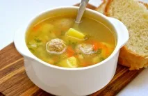 Рецепт супу з фрикадельками з індички рецепт