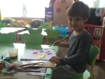 Малювання фарбами «Квіти для матусі» квіти