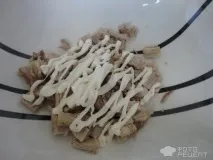 Рецепт Салат з омлетом, простий шлях до серця чоловіка простий