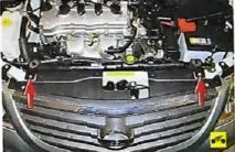 Зняття та встановлення радіатора на Nissan Almera Classic радіатора