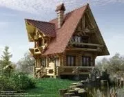Зруби будинків, Зруби лазень, Дерев’яні будинки ручної рубки - Компанія Терем-Дом, дерев’яні лазні ручний зруби