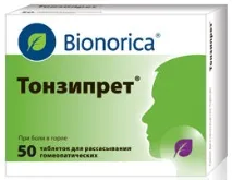 Тонзіпрет (Bionorica) препарату
