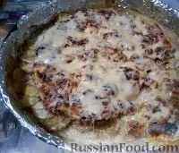 У духовці, Гриби з картоплею, Картопля з грибами, рецепти з фото на 132 рецепти рецепти