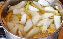 Варення з груш з лимоном та апельсином - покроковий рецепт з фото лимоном