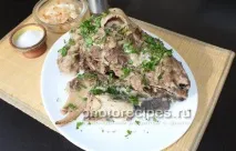 Варена бараняча голова - Фото рецепти фото