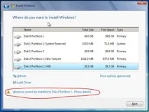 Завантаження Windows 7 з VHD завантаження