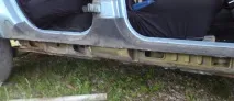 Заміна порогів (частина 1) заміна