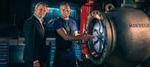 Запірний клапан осьового типу осьового